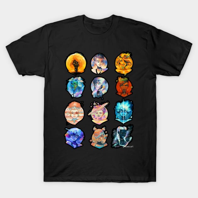 Planettes T-Shirt by GDBee